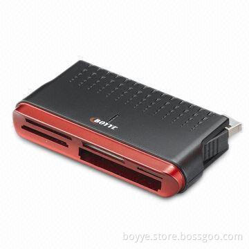 All-in-one Card Reader with 5V DC Power Supply, Compatible with Microsoft's Windows Me, 2000 and XP